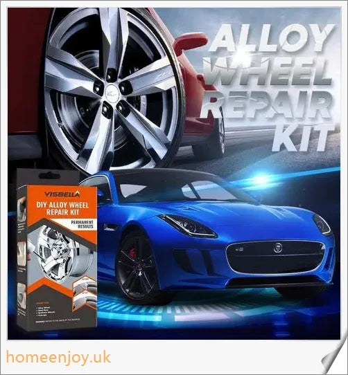 DIY Alloy Wheel Repair Kit - Instantly fix curb damage, scratches, and dents on car wheels