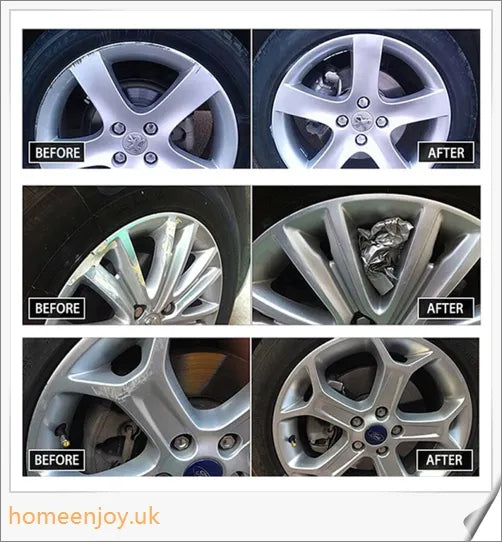 DIY Alloy Wheel Repair Kit - Instantly fix curb damage, scratches, and dents on car wheels