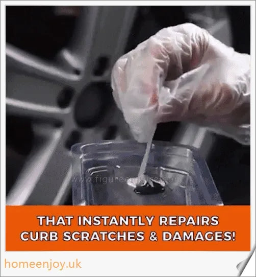DIY Alloy Wheel Repair Kit - Instantly fix curb damage, scratches, and dents on car wheels