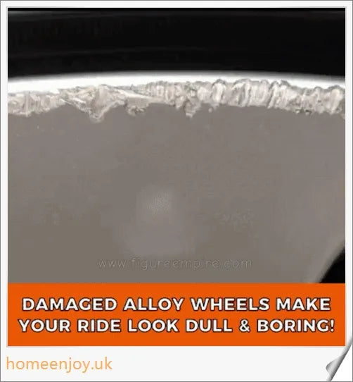 DIY Alloy Wheel Repair Kit - Instantly fix curb damage, scratches, and dents on car wheels