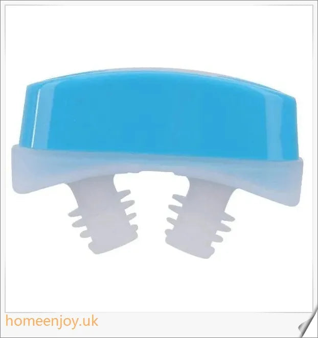 Closeup of the Electric Anti Snore Device with different color options