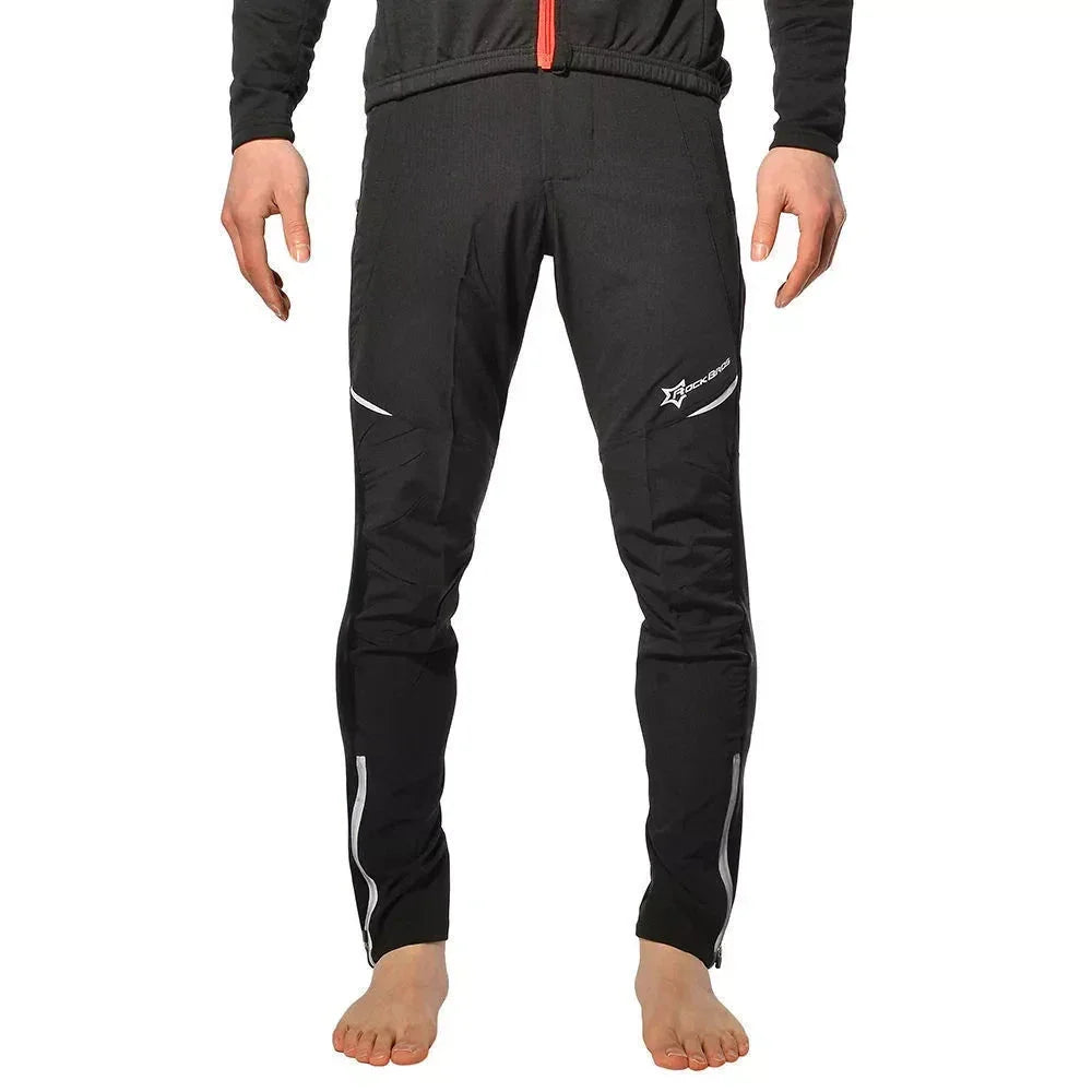 A pair of Sport Breathable Reflective Cycling Pants for men and women, designed for enhanced comfort, visibility, and versatility during outdoor activities.