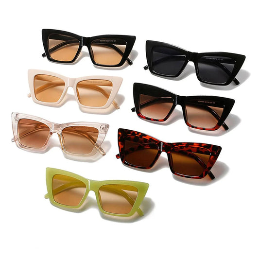 Stylish Cat Eye Sunglasses with polycarbonate lenses, anti-reflective coating, and a lightweight frame for all-day comfort and UV protection.