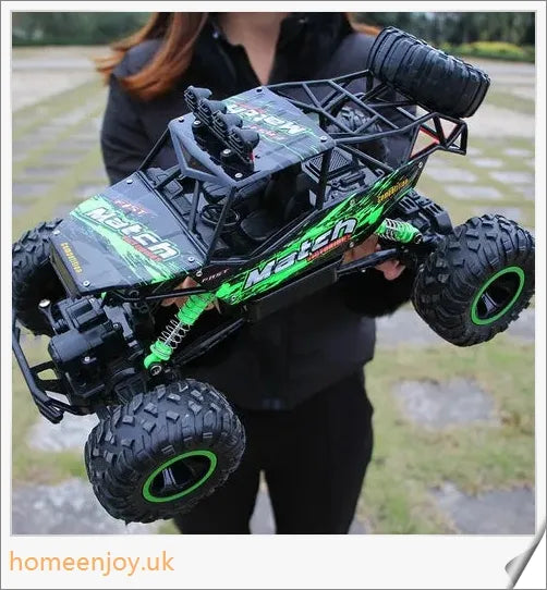 4X4 Rock Crawler Monster Truck - A powerful off-road toy with shockproof suspension and high-quality rubber wheels for endless outdoor adventures