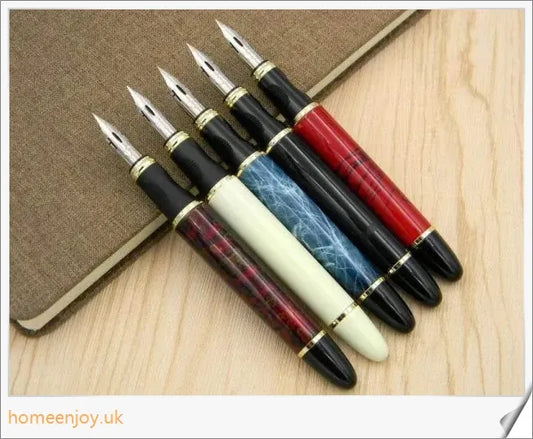 Executive Flexible Nib Fountain Pen with calligraphic strokes and elegant design