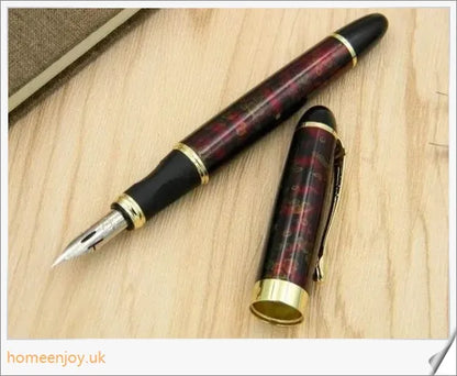 Executive Flexible Nib Fountain Pen with calligraphic strokes and elegant design