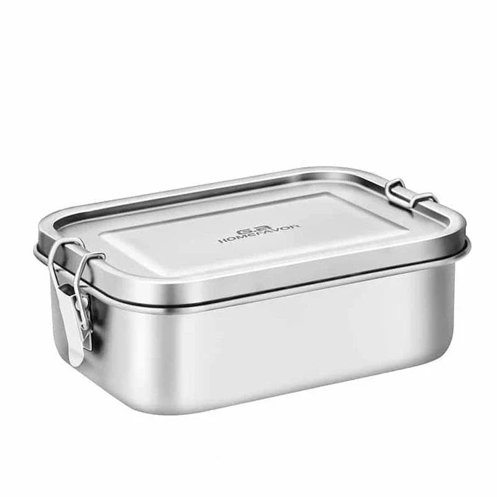 Premium 304 stainless steel lunch box with sleek and modern design, featuring versatile compartments and leak-proof technology for a convenient and eco-friendly dining experience.