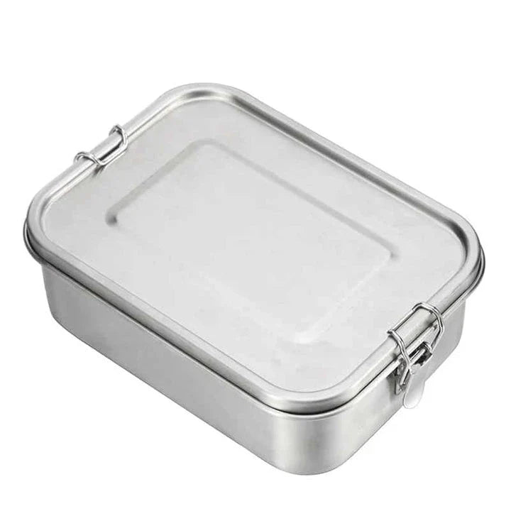 Premium 304 stainless steel lunch box with sleek and modern design, featuring versatile compartments and leak-proof technology for a convenient and eco-friendly dining experience.