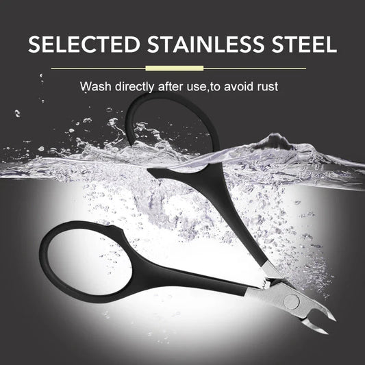 Professional Stainless Steel Cuticle Nipper Manicure Tool Set for Precise Nail Trimming and Healthy Cuticles