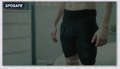 Premium hip stabilizer and groin brace with adjustable compression and breathable mesh lining for pain relief and injury recovery