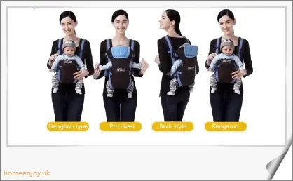 Bethbear 4-In-1 Baby Carrier - Versatile and Comfortable Babywearing Solution for Parents in the UK