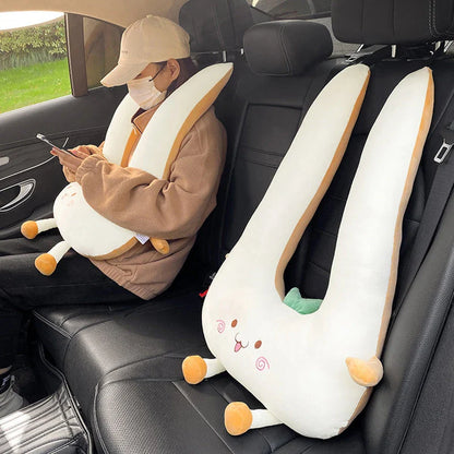 Cute Animal Pattern U-Shape Kids Travel Pillow - Soft, Supportive, and Portable Travel Companion