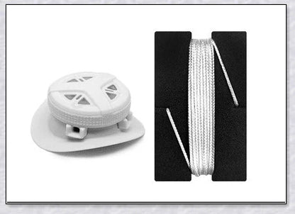 Rotating Automatic Shoe Buckle - a durable and convenient accessory for various shoe types, from sports to casual