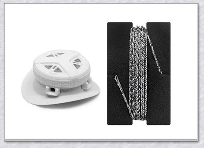 Rotating Automatic Shoe Buckle - a durable and convenient accessory for various shoe types, from sports to casual