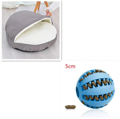 A cosy and stylish cat litter with a detachable and washable design, perfect for keeping your feline friend comfortable during the winter months.