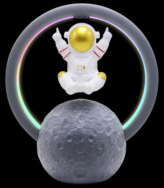 Fashionable Levitation Astronaut Bluetooth Speaker with mesmerizing floating display and premium audio performance