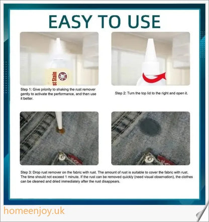 Emergency Stain Remover - Powerful, Eco-Friendly Cleaning Solution for Fabrics, Carpets, and Upholstery