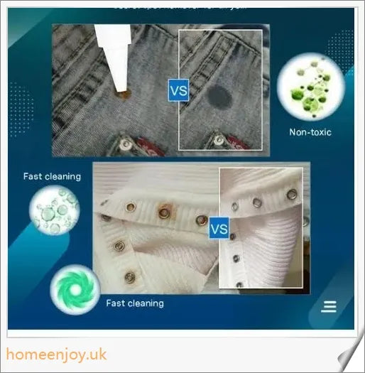 Emergency Stain Remover - Powerful, Eco-Friendly Cleaning Solution for Fabrics, Carpets, and Upholstery