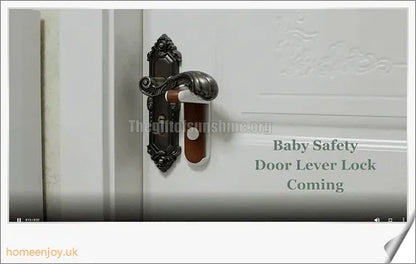 Premium children's door opening artifact that deters cats, pets, and children from accessing restricted areas in the home
