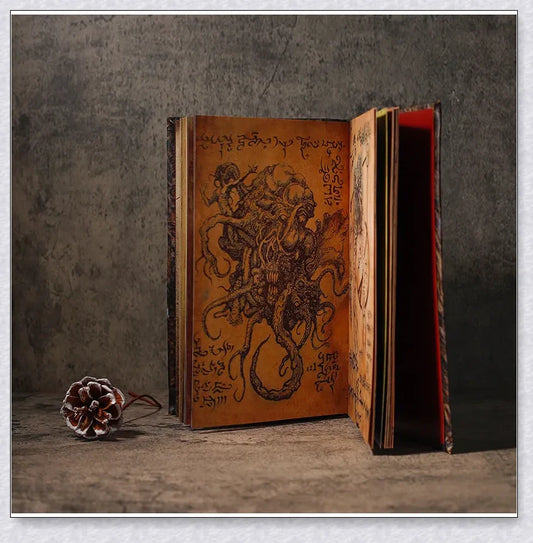 New Necronomicon Dark Magic Prop Demon Evil Dead Summon Book for Living Room Decor in the UK