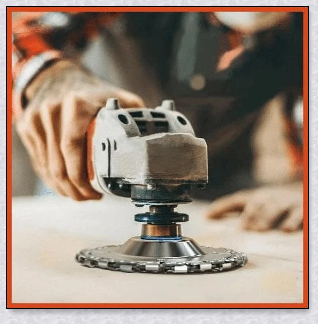 Premium Wood Carving Grinder Disc with Secure Grip and Carbide Construction for Effortless Sculpting