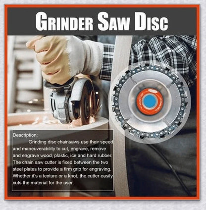 Premium Wood Carving Grinder Disc with Secure Grip and Carbide Construction for Effortless Sculpting