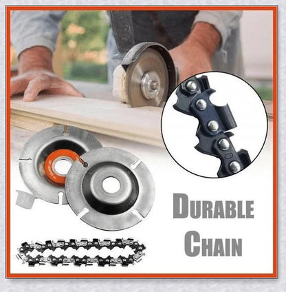 Premium Wood Carving Grinder Disc with Secure Grip and Carbide Construction for Effortless Sculpting