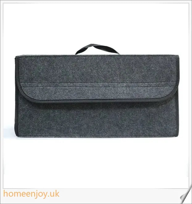 Premium Felt Foldable Car Storage Box for Organising Car Accessories and Personal Items