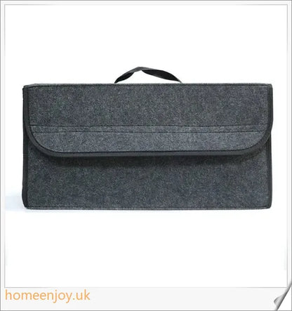 Premium Felt Foldable Car Storage Box for Organising Car Accessories and Personal Items