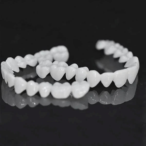 Snap On Dentures - Easily transform your smile with this reusable, natural-looking dental solution