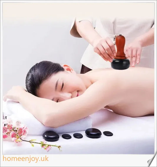 Bian Stone Warming Moxibustion Apparatus - Traditional Chinese Medicine Tool for Acupressure and Wellness
