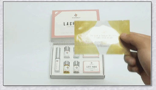 Professional Lash Lift Kit - Achieve salon-quality, lifted lashes at home with this innovative and easy-to-use kit