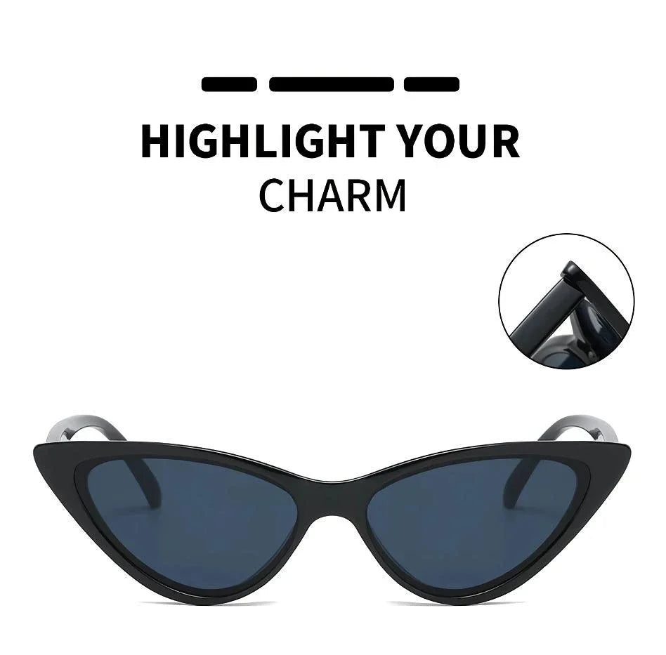 Chic Vintage Cat Eye Sunglasses for Women with UV400 Gradient Lenses in Leopard Brown Shade
