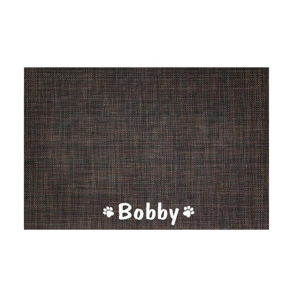 Personalised waterproof mat for dogs, made with premium materials for superior comfort and protection