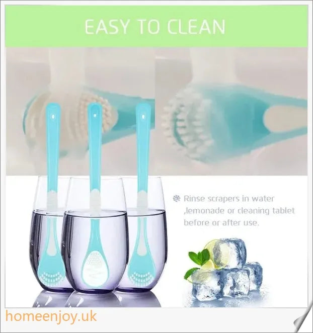 Double Side Tongue Cleaner Brush for Adults - Gentle, Effective Oral Hygiene Tool