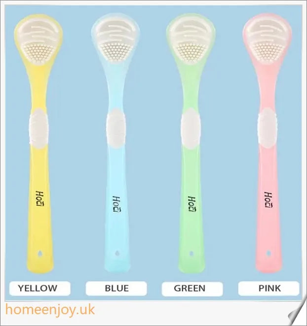 Double Side Tongue Cleaner Brush for Adults - Gentle, Effective Oral Hygiene Tool
