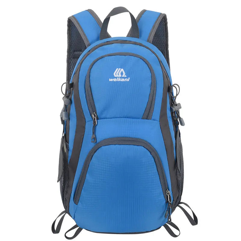 20 litre Oxford cloth outdoor hiking backpack with air pillow belt straps in a choice of colours.