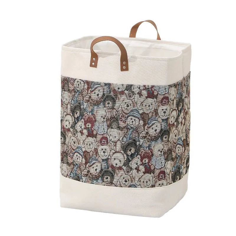 35x35x55cm fabric storage bag with simple modern style for home organisation