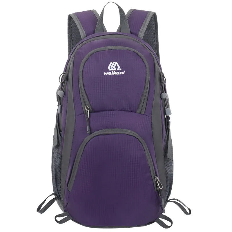 20 litre Oxford cloth outdoor hiking backpack with air pillow belt straps in a choice of colours.