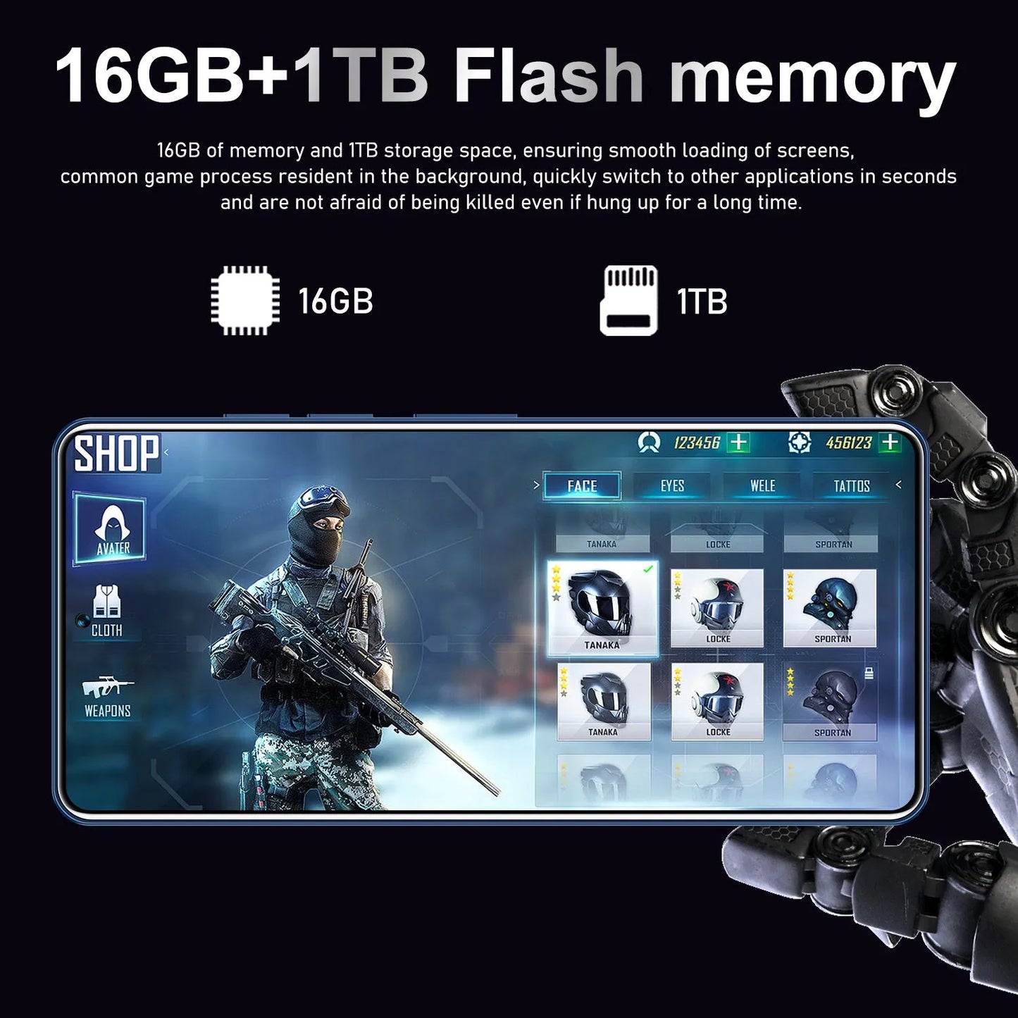 GT10 Pro Android smartphone in Blue or Silver with straight plate design and 4000mAh+ battery