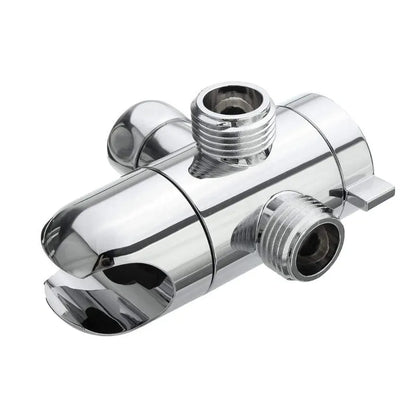 Copper shower water distributor with American bracket system for multiple shower head connections