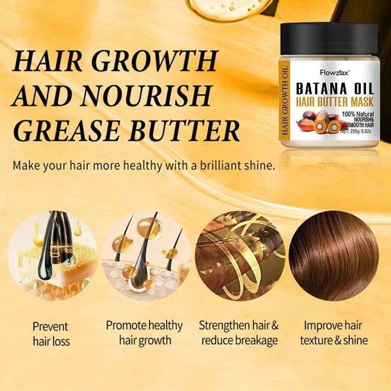 Batana Hair Film Silky Luxury 100g hair mask for frizzy hair treatment