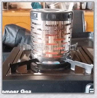 Stay Warm Camping Heater (2 Pack) - Compact, Efficient, and Durable Outdoor Heating Solution