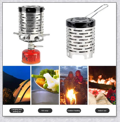 Stay Warm Camping Heater (2 Pack) - Compact, Efficient, and Durable Outdoor Heating Solution