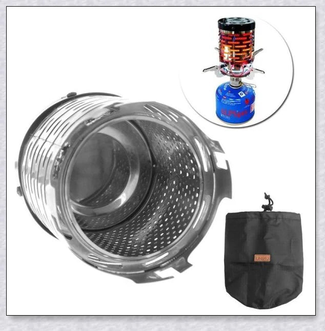 Stay Warm Camping Heater (2 Pack) - Compact, Efficient, and Durable Outdoor Heating Solution