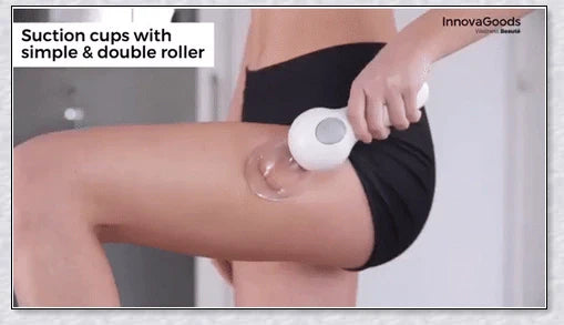 Anti-Cellulite Massage Vacuum - Portable and Easy to Use for Tighter, Smoother Skin