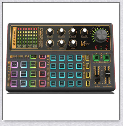 Voice Changer Live Board Sound Mixer with multiple audio effects for streaming, recording, and live performances