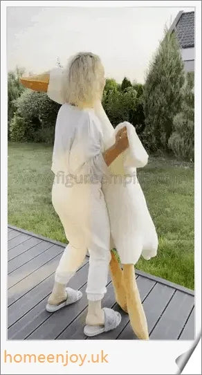 Soft and cuddly Bruce The Goose plush toy in various sizes, featuring a realistic and adorable design for comfort and relaxation