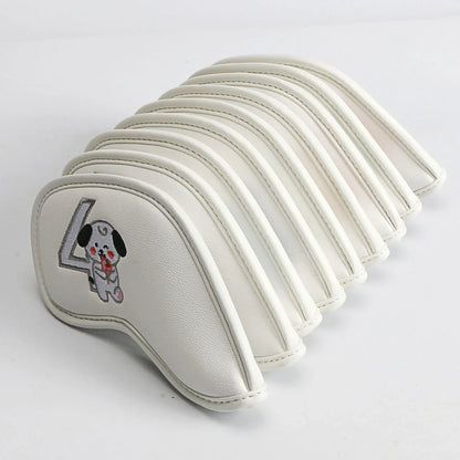 Minimalist and Creative Printed Golf Iron Cover - Stylish and Protective Accessory for Golfers