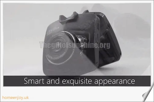 Front and rear dual car dash dashboard cam with 720p HD video recording, motion detection, and 150-degree wide-angle lens